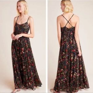 Payal Jain Anthropologie floral maxi dress